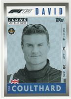 2025 Topps F1 Turbo Attax Formel 1 David Coulthard