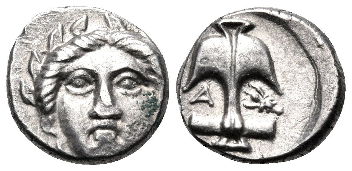 Alle Münzen: Thrace. APOLLONIA PONTIKA silver Diobol – Gebraucht aus La Sarraz von classicworldcoins