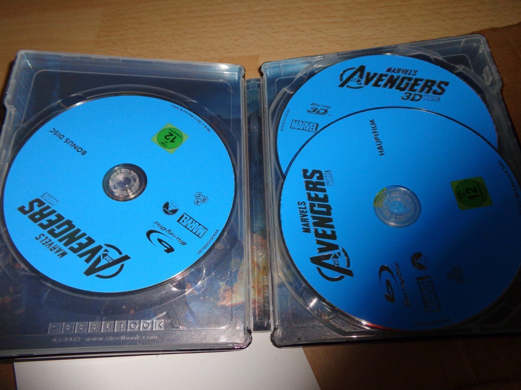 Tutti i DVDs: Marvel's Avenger BLU-RAY STEELBOOK – Usato da Olten venduto da Disc-Ausverkauf 2