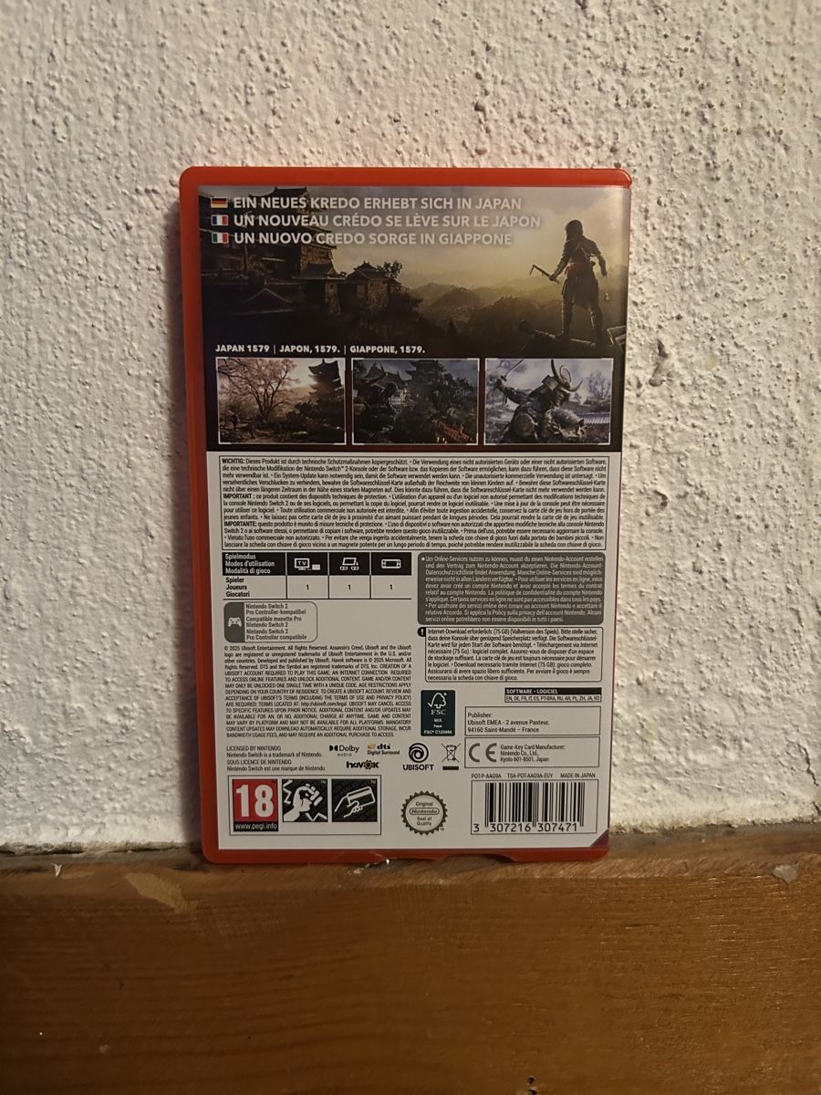 Nintendo Jeux: Assassins Creed Shadows Switch2 – Neuf (Voir description) à Zimmerwald par ric_fv8d 1