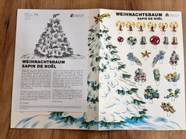 1 Modellbogen Pädagogischer Verlag Weihnachtsbaum