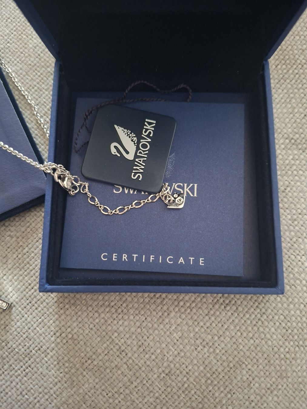 Swarovski Ketten: Swarovski Halskette mit Glitzersteinen, neu – Neu und originalverpackt aus Triesenberg von Anastasia26 2