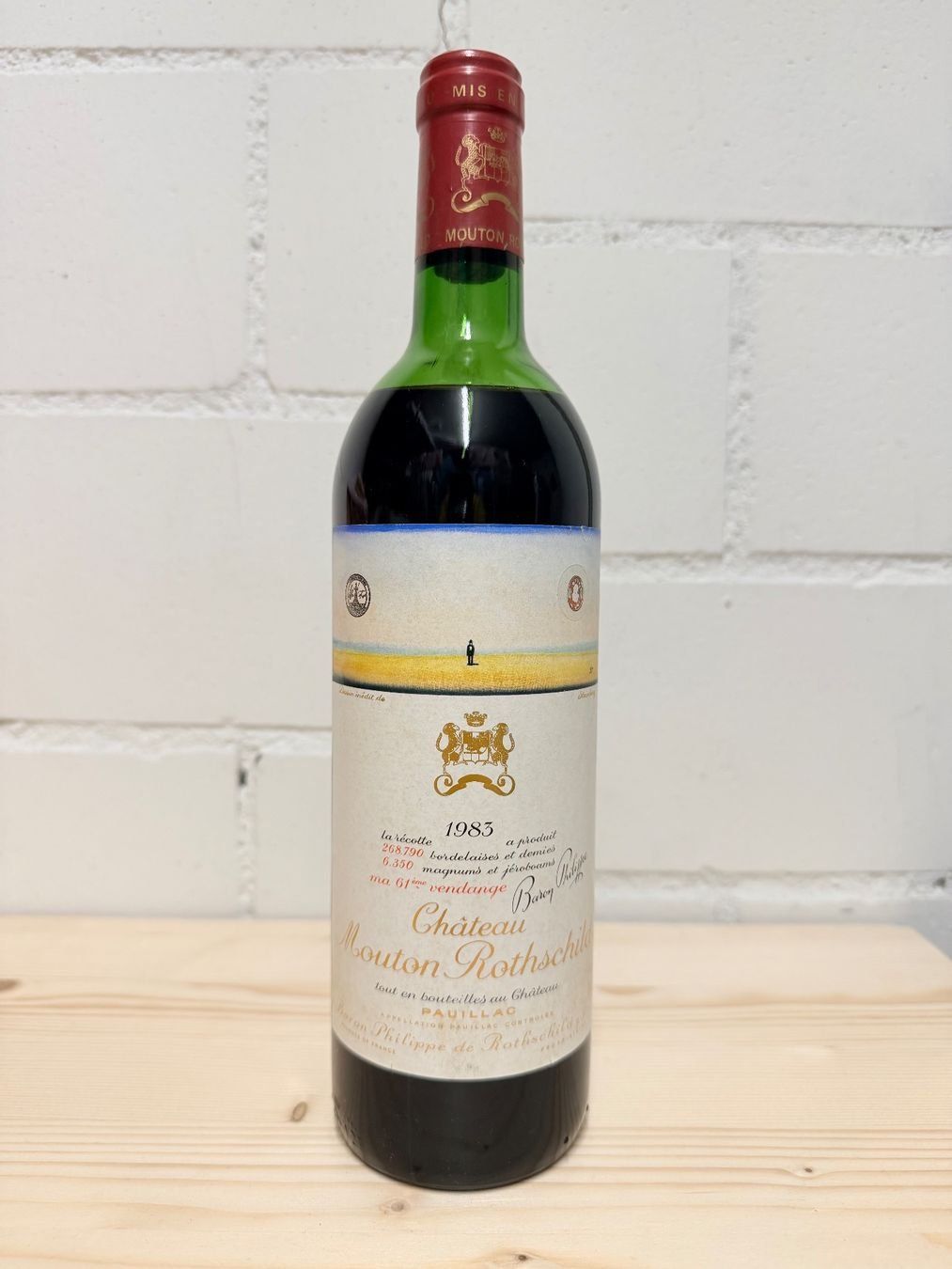 Mouton Rothschild Vino: Mouton Rothschild 1983, Versand möglich – Nuovo (secondo la descrizione) da Siebnen venduto da Bluenight050189