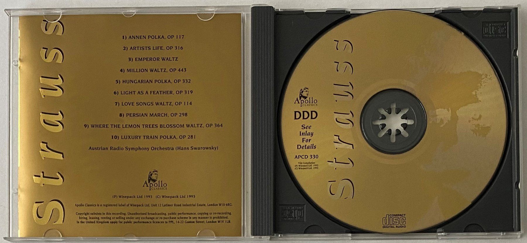 CDs: Strauss – Gebraucht aus Flums von Asquillo 2
