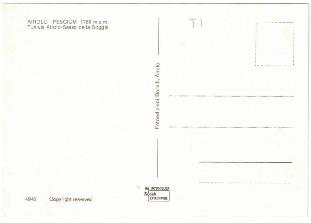 Cartoline postali: Airolo - 4 Bild AK – Usato da Binningen venduto da Mountainrider 1