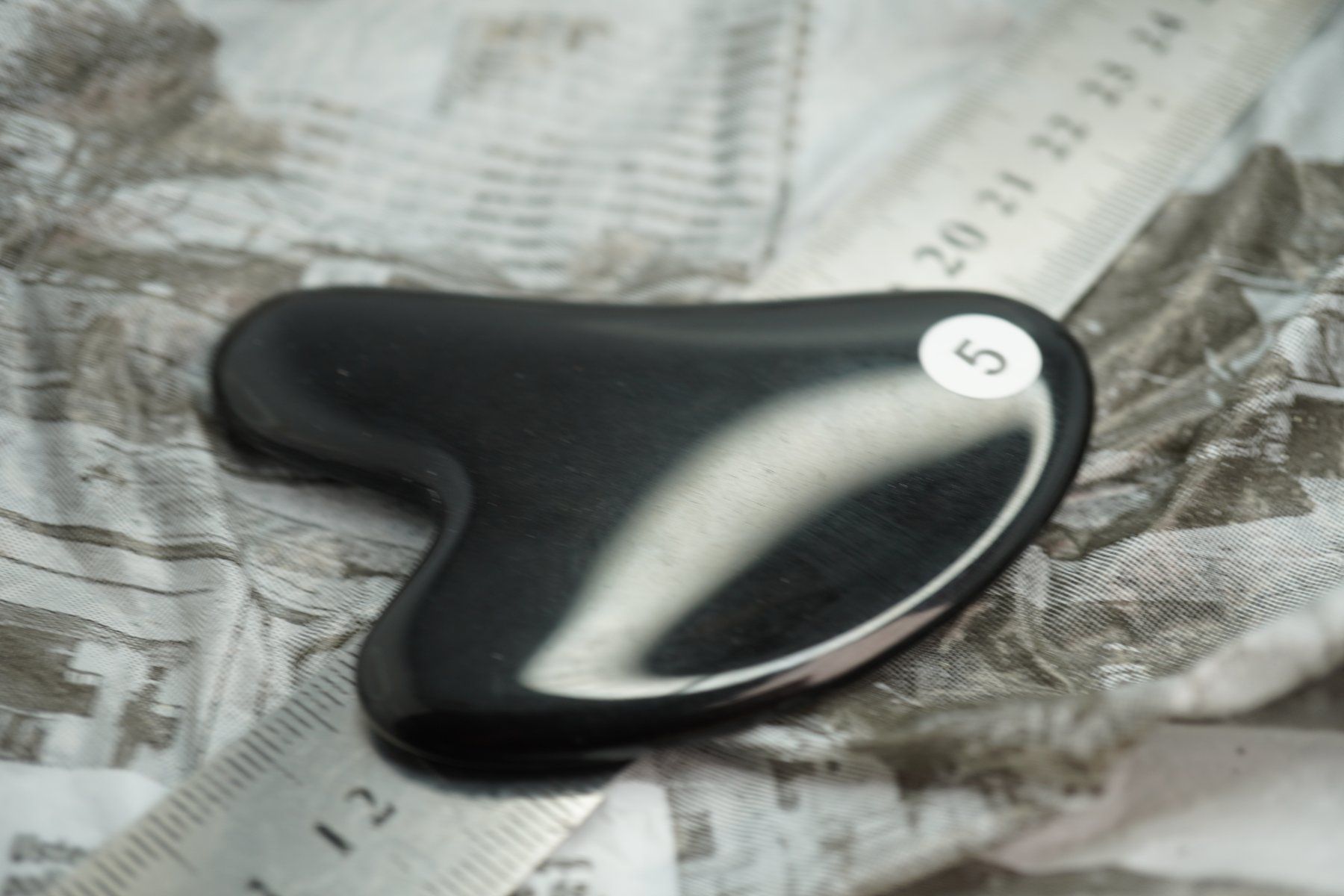 Minerali & Pietre curative: Gua Sha Massage-Stein Obsidian       ab 1.- – Nuovo e nell'imballaggio originale da Eschenbach SG venduto da topstone 1