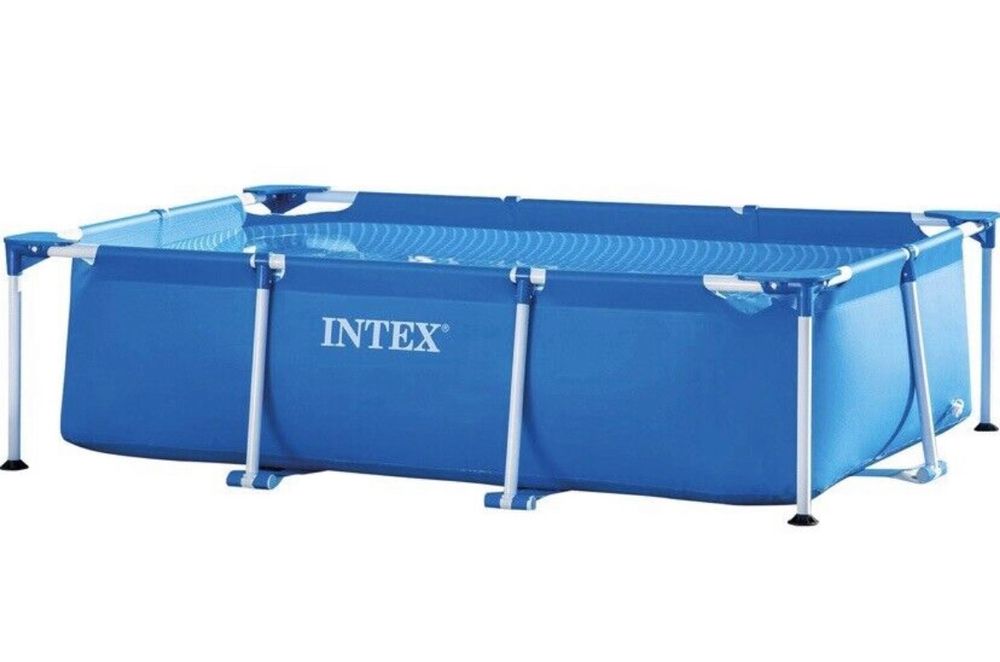Intex neu Swimming Pool mit Pumpe Family (260 x 160 x 65 cm) Kaufen