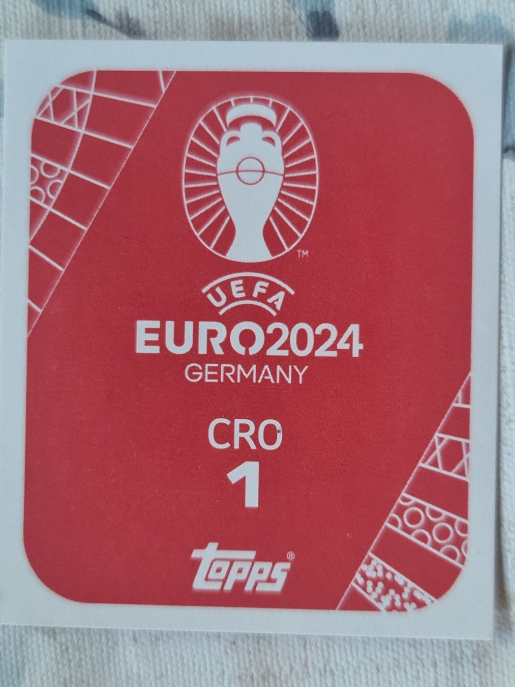 Topps Carte collezionabili: Topps EURO2024 CRO 1 – Nuovo e nell'imballaggio originale da Dintikon venduto da Prime-shop 1