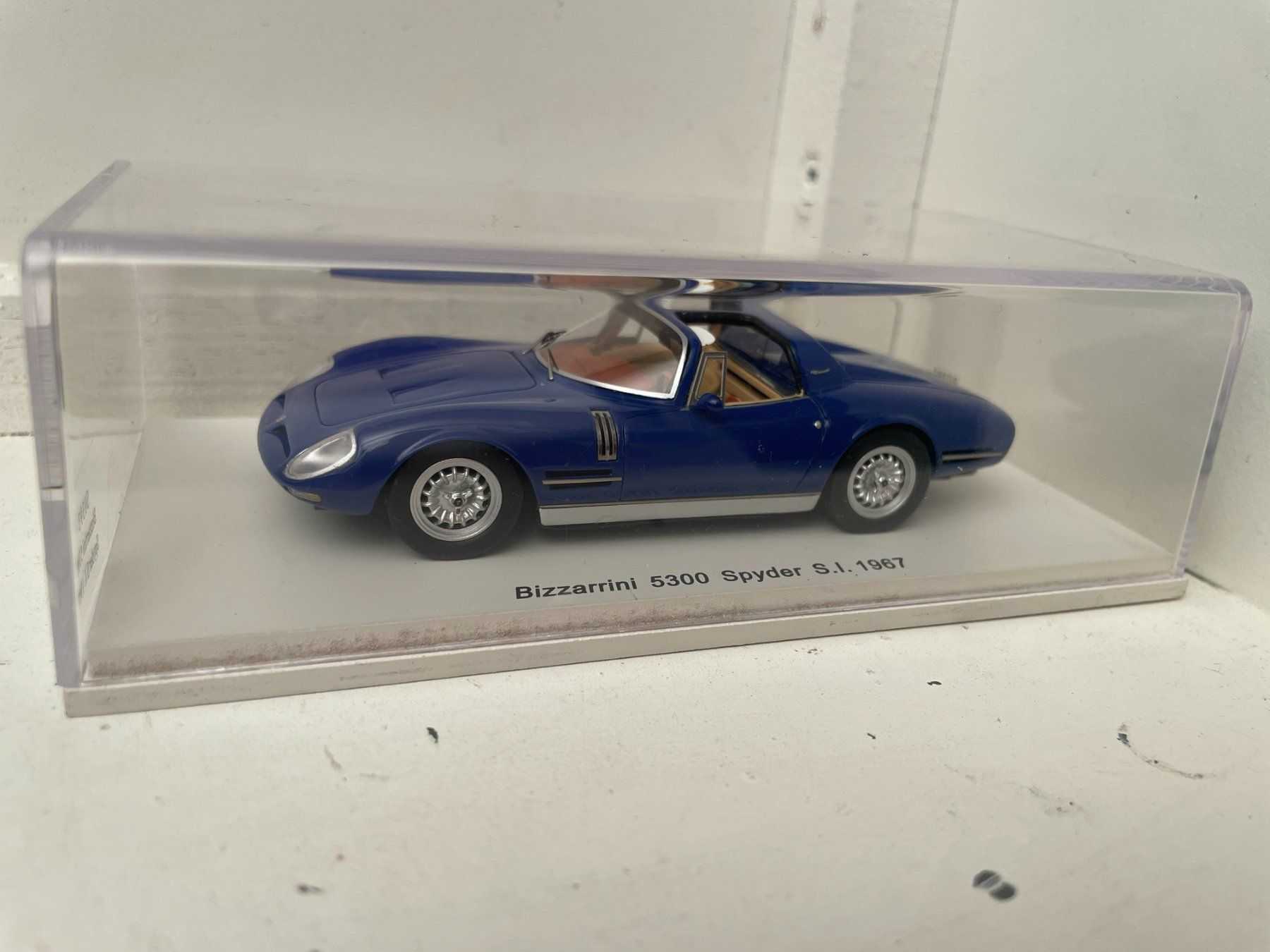 Spark Modellini d'auto: BIZZARRINI Spyder 1967  ISO   1:43 spark – Nuovo (secondo la descrizione) da Wohlen AG venduto da Erelpowerline 1