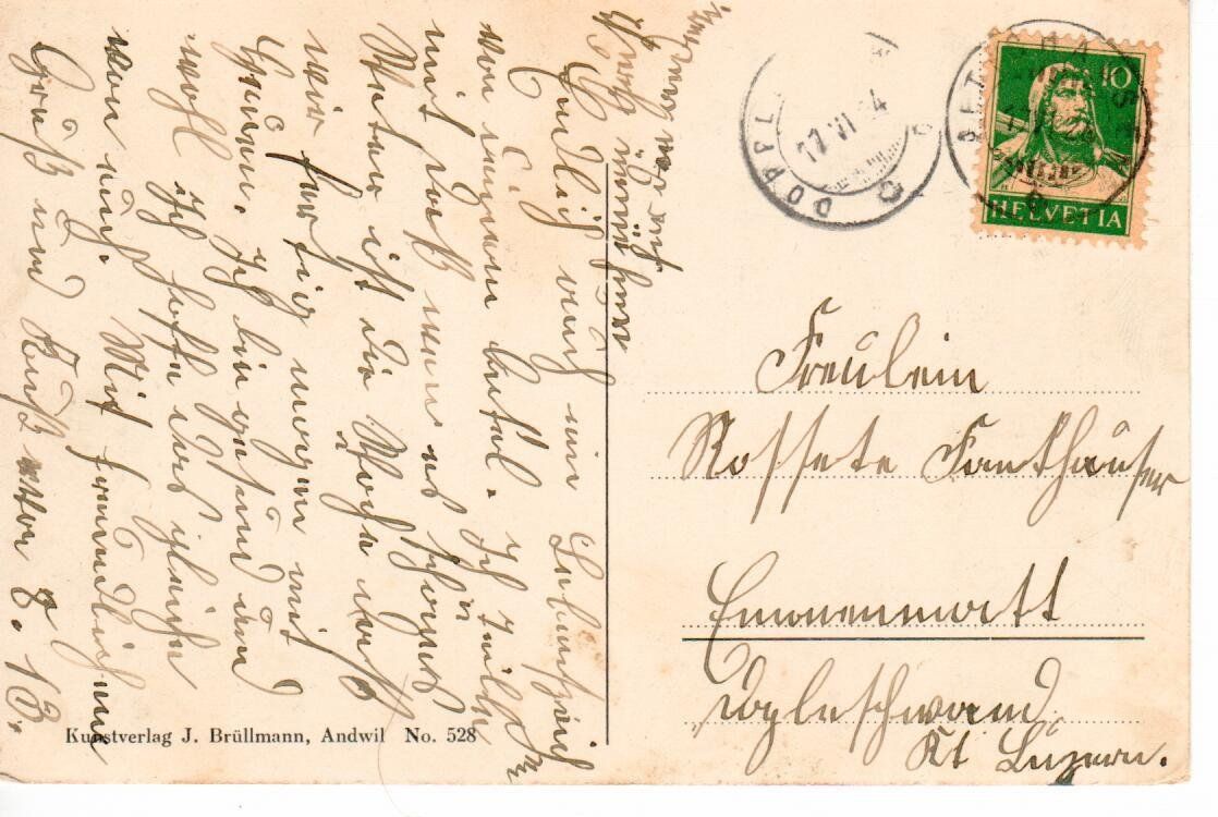 Cartoline postali: Gruss aus Altishausen – Usato da Wolhusen venduto da Curver9 1