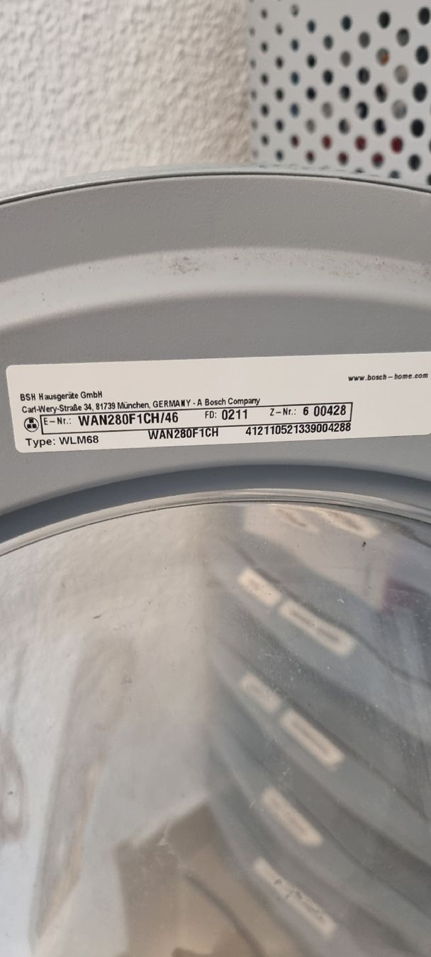 Bosch Lavatrici: Bosch Waschmaschine Vollautomat – Usato da Rorschacherberg venduto da Alf06 2