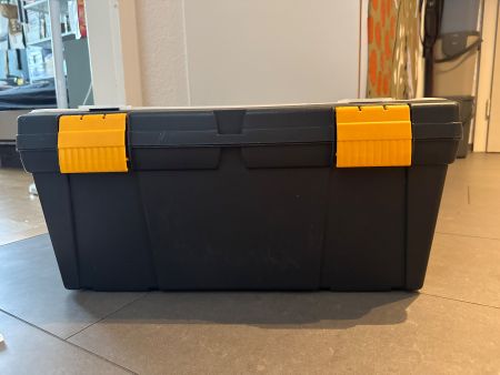 Werkzeugkoffer / Werkzeugkiste gross, Kunststoff