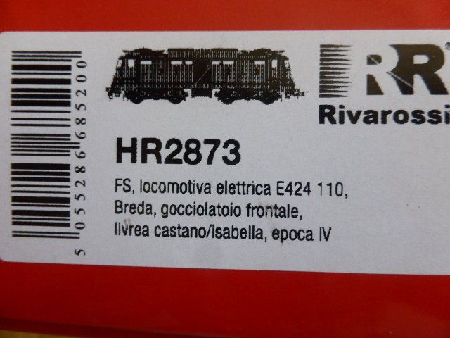 Rivarossi Modellini di ferrovie: Elektrolok FS E 424 Digital  AC – Nuovo e nell'imballaggio originale da Wädenswil venduto da lok1200 3