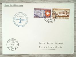 TR10 Enveloppe + Timbre Suisse 1939