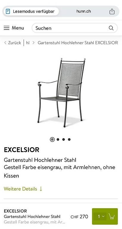 Tische: Gartentisch mit zwei Gartenstühlen – Gebraucht aus Dietschwil von sam_9533 3