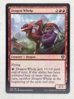 Magic The Gathering: Dragon Whelp, Rot, DMU!