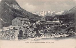 Lukmanier, Hospiz Sta. Maria, um 1920