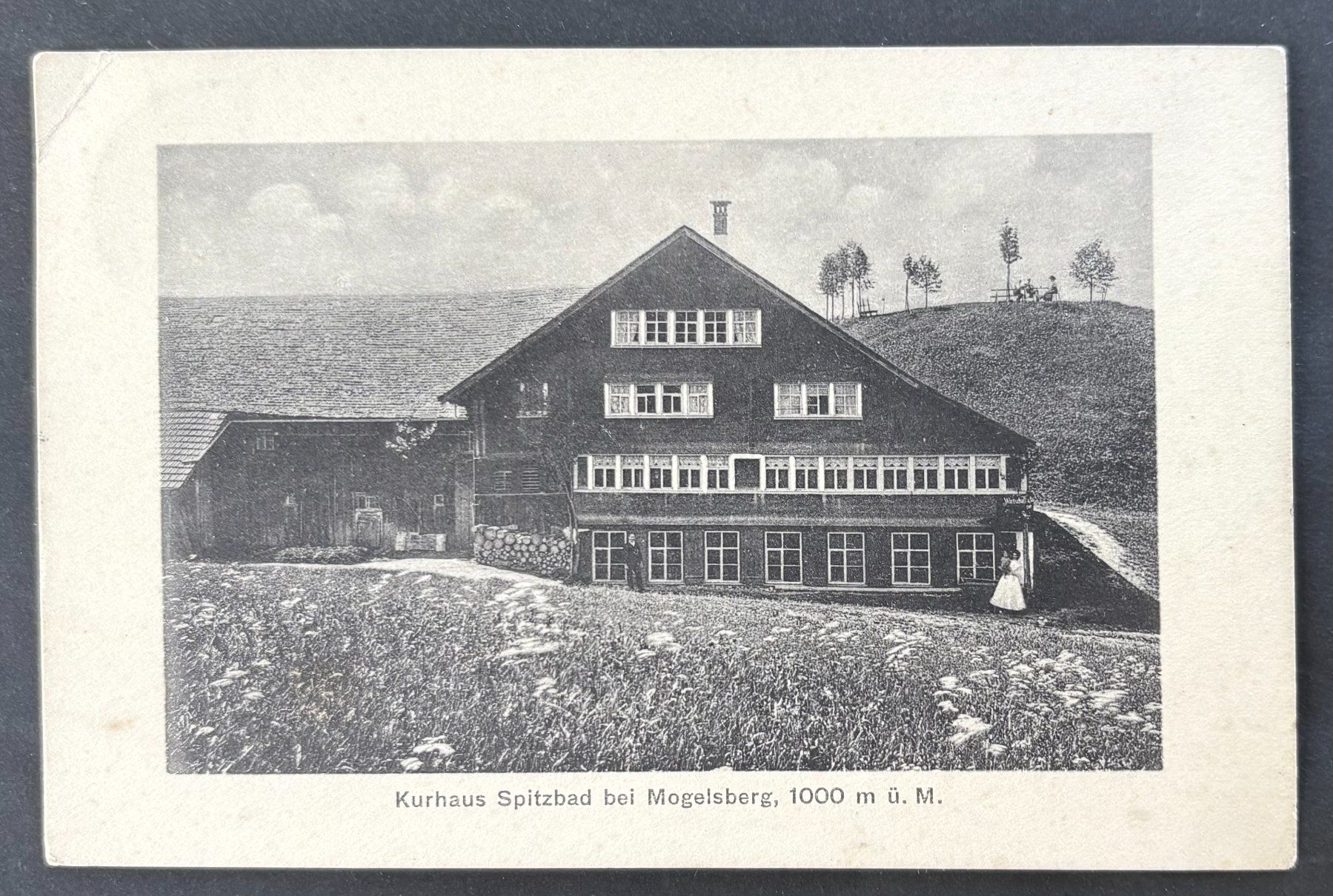 Cartoline postali: KURHAUS SPITZBAD BEI MOGELSBERG – Usato da Ostermundigen venduto da wini63