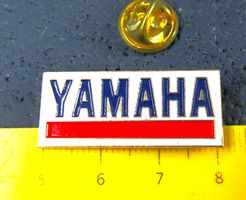 YAMAHA MOTORRAD LOGO GEPRÄGT GOLDIG