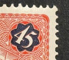 F8z, postfrisch, Druckverschiebung