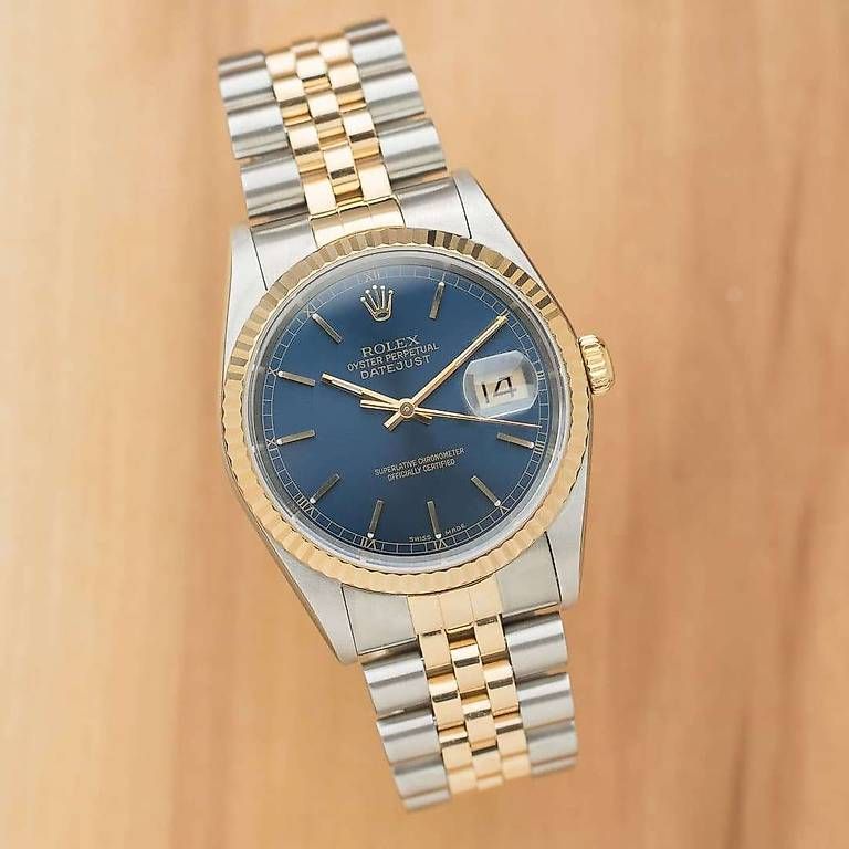 Orologi: Rolex Datejust, ref. 16233, circa fin 2002, début 2003 – Usato da Lausanne venduto da inf_dft9