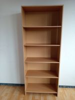 Bücherregal Holzoptik mit fünf Fächern