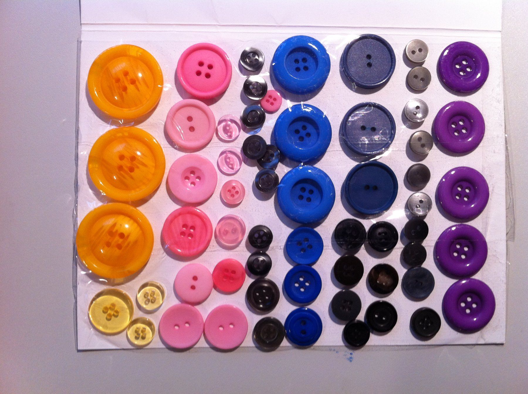 Bottoni: 60 bunte Knöpfe – Nuovo (secondo la descrizione) da Brunnen venduto da Artemis53