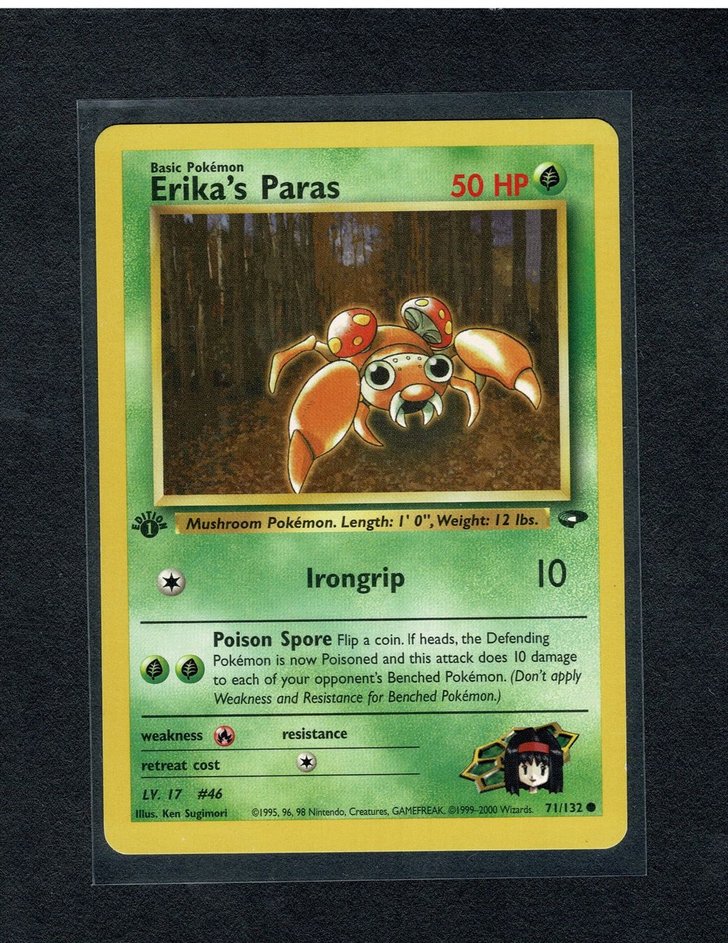 Pokémon Carte collezionabili: Erika's Paras - 1st edition Gym Challenge – Usato da Giubiasco venduto da rude01