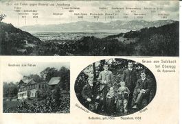 Sulzbach Oberegg  AI Seppetoni Leuch Gasthaus Falken ca.1920