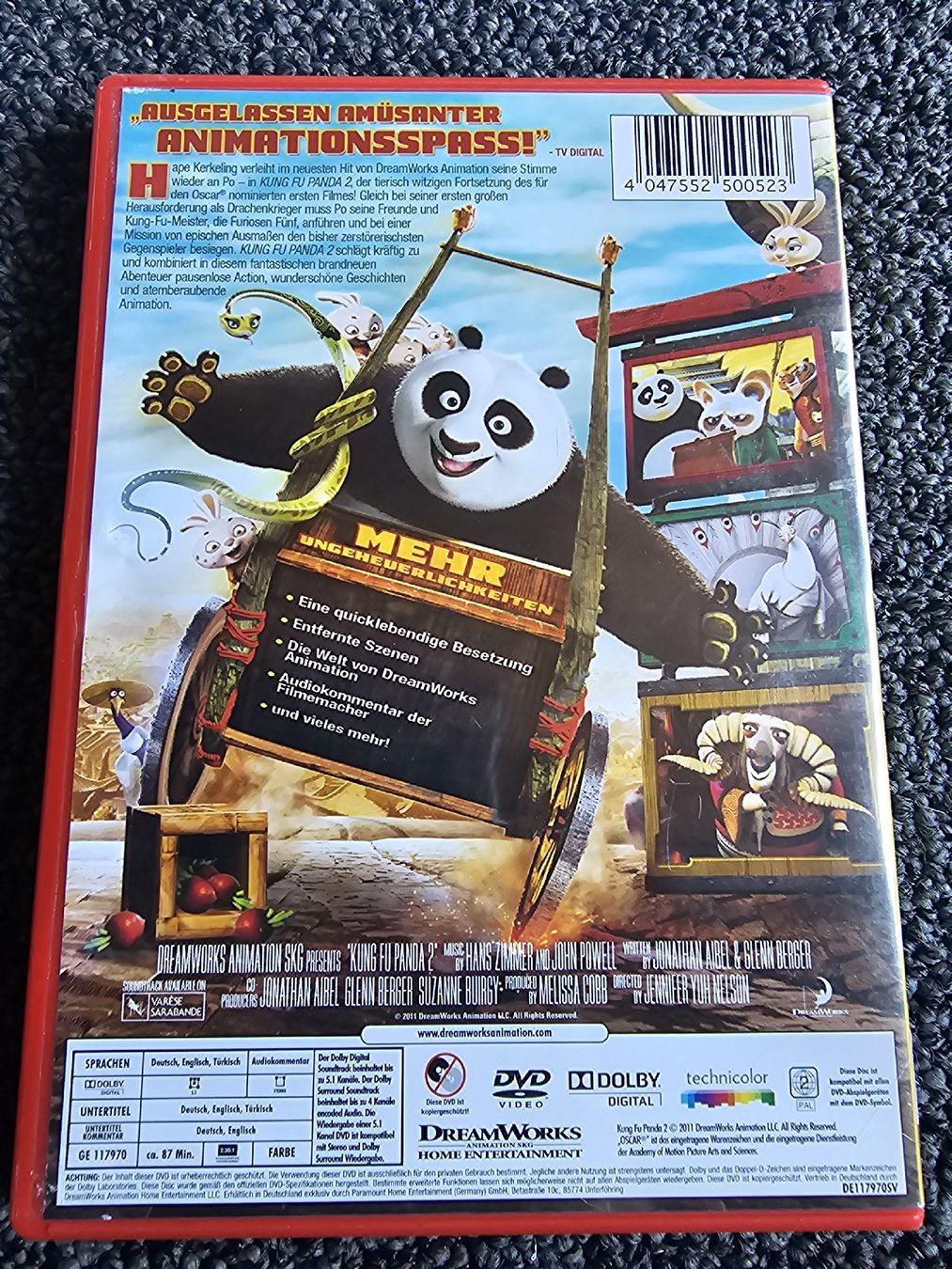 Tutti i DVDs: Kung Fu Panda 2 (19822) – Usato da Ruswil venduto da jan_bxl5 1
