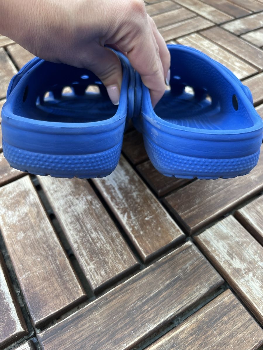 Crocs Scarpe per ragazzi: Original Crocs Clogs blau Gr. 35 – Usato da Jona venduto da Good_luck_ 2
