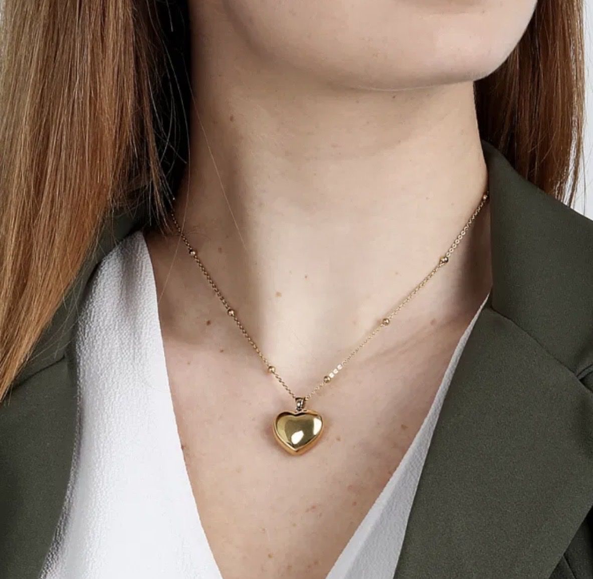 Catenine: Collana MORELLATO cuore oro – Usato da Locarno venduto da dea_g5lc