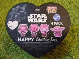 Funko Pop Star Wars Valentine's Day 4-Pack - Neuf! ❤️