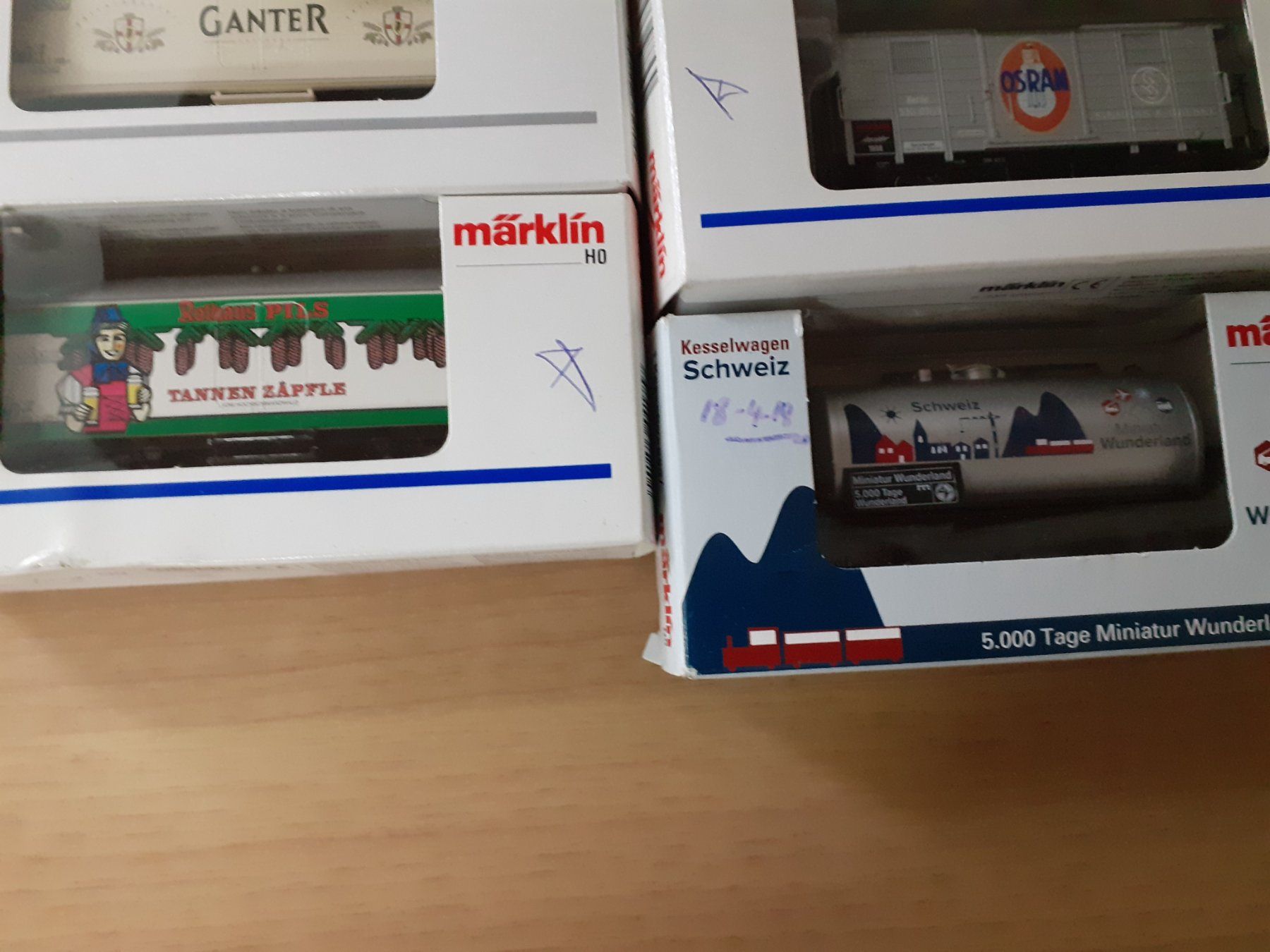 Märklin Trains électriques: Märklin-Güterwagen-Set  H0 – Neuf (Voir description) à Arbedo par aladino666 2