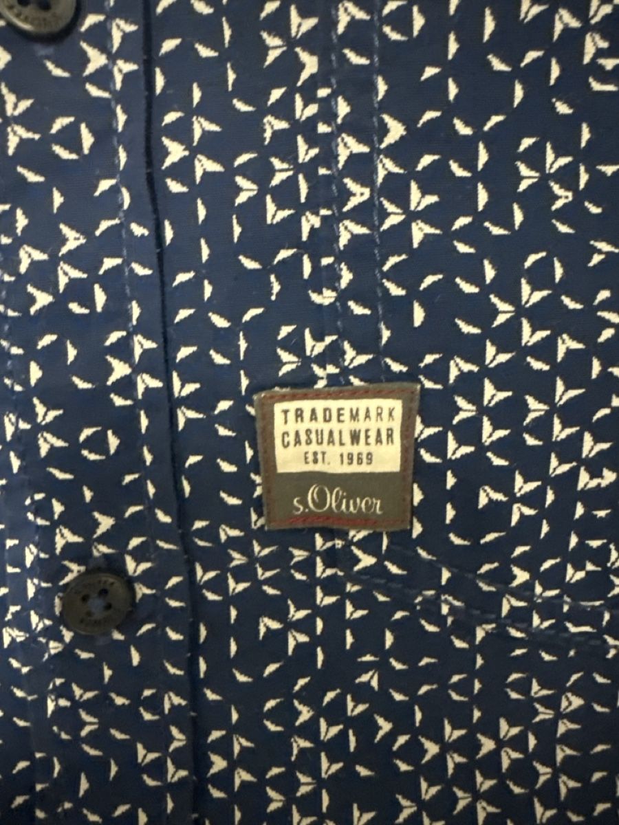 S.Oliver Camicie: S.Oliver Hemd, Gr. S, Slim Fit, Baumwolle – Nuovo (secondo la descrizione) da Kollbrunn venduto da Frma18 3