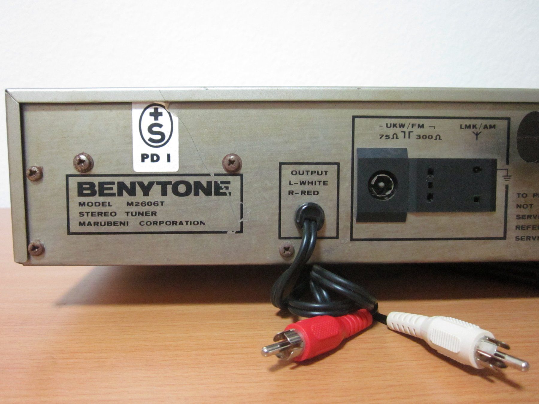 Radio: Benytone - M2606T (classic 1978) Radio – Usato da Epalinges venduto da Batis82 5