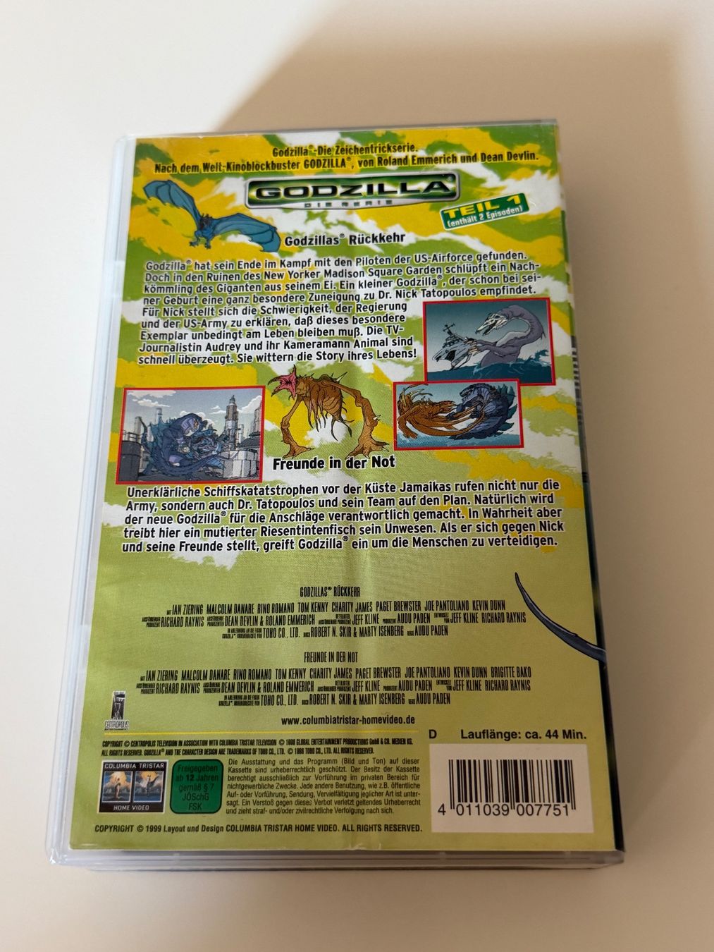 Alle VHS: Godzilla Die Serie: Teil 1 VHS – Gebraucht aus Altstätten SG von sheamus 1
