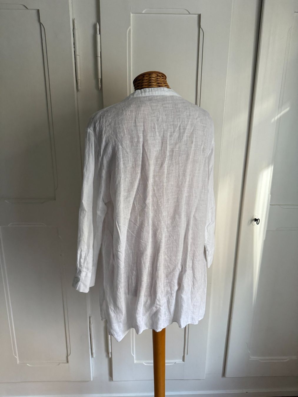 Someday Blusen: SOMEDAY - Leinenbluse weiss 38 – Gebraucht aus Zürich von Diazaio 2