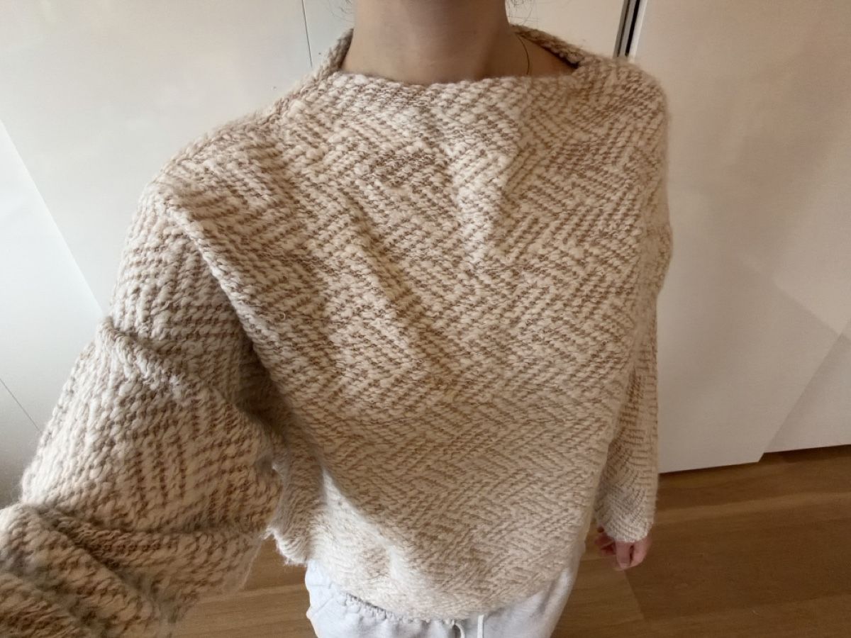 Pullover & Sweatshirts: Damen Pullover beige gemustert mit Alpakawolle – Neu (gemäss Beschreibung) aus Birmensdorf ZH von dus_zt96 4
