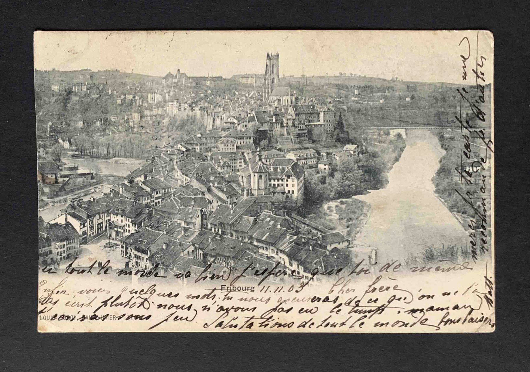 Cartoline postali: AK Fribourg – Usato da Goldau venduto da artelier1