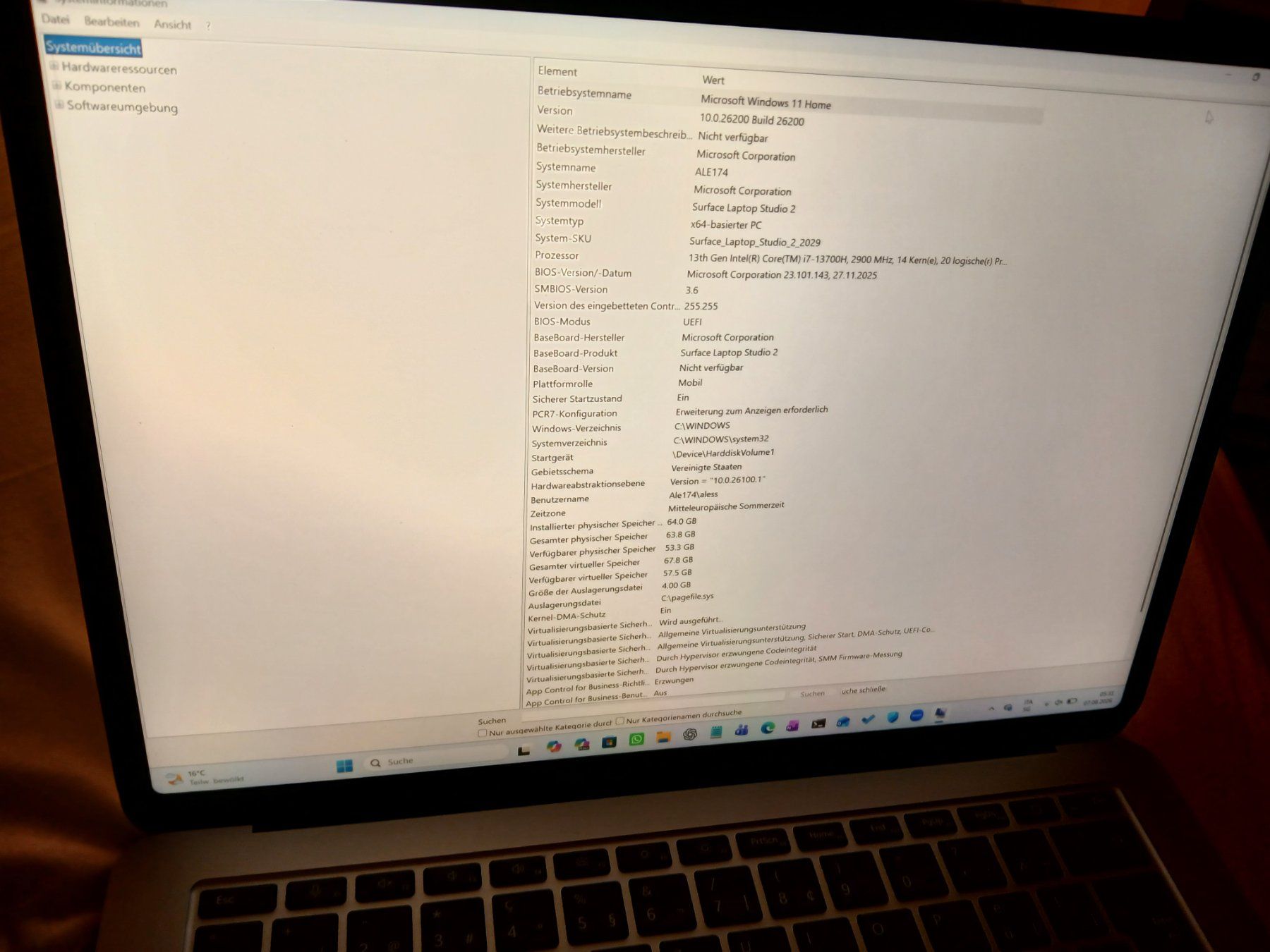 Microsoft Notebooks: Microsoft Surface Laptop – Gebraucht aus Münchenstein von Ale_17 3