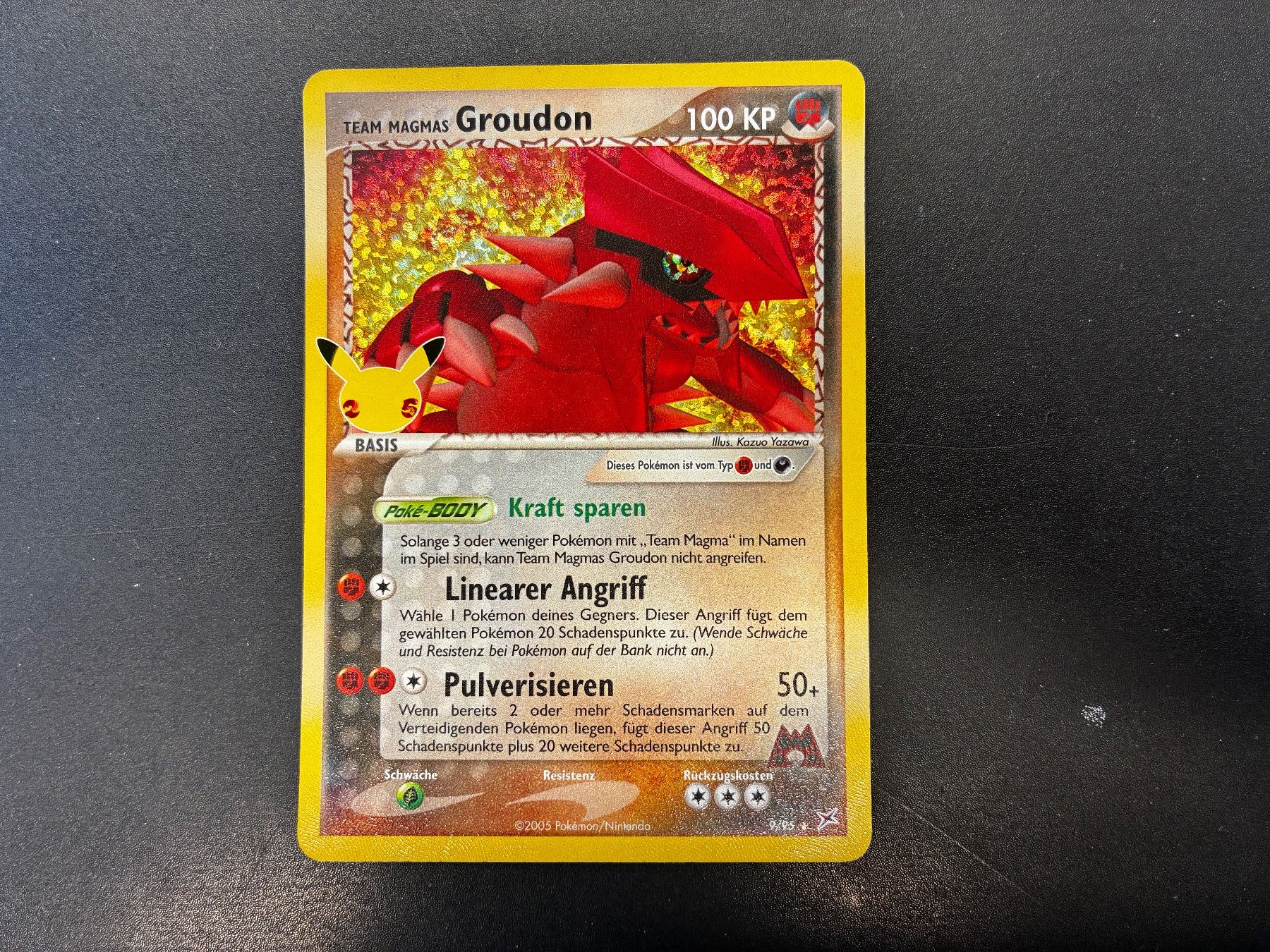 Pokémon Sammelbilder & Trading cards: Team Magmas Groudon 9/95 - Celebrations - de – Neu (gemäss Beschreibung) aus Hütten von yve_tf69