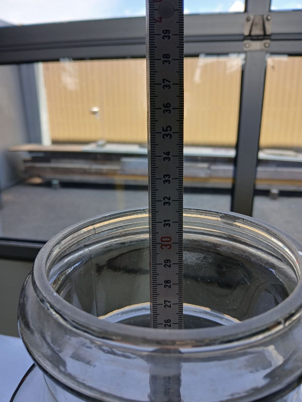 Bottiglie: Glasflasche dunkel, Glasflasche transparent, Masse gemessen – Usato da Langenthal venduto da Egro50 3
