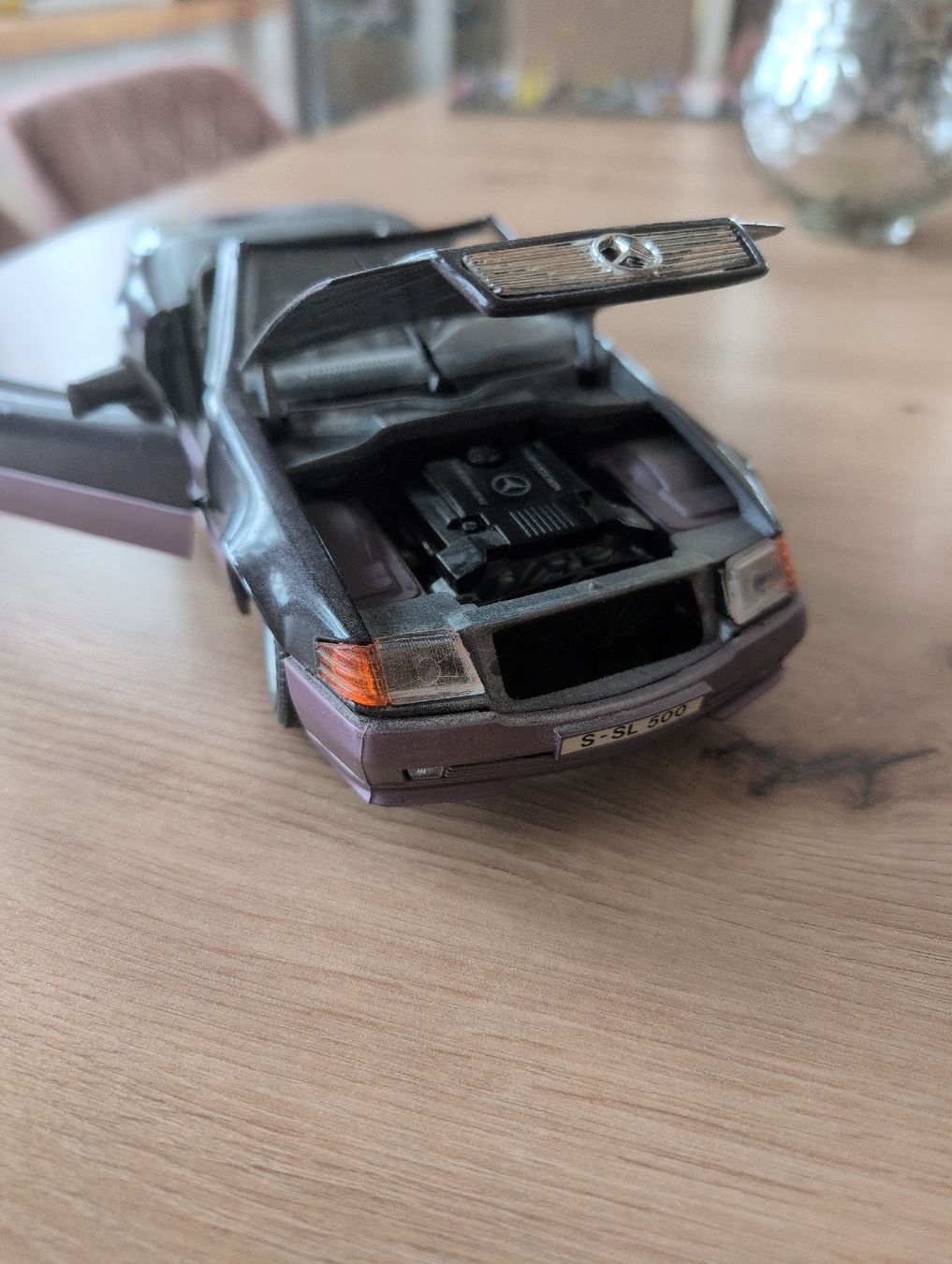 Mercedes-Benz Modellini d'auto: Mercedes R129 SL500 1/18 – Usato da Sulzbach venduto da MercedesV8 1