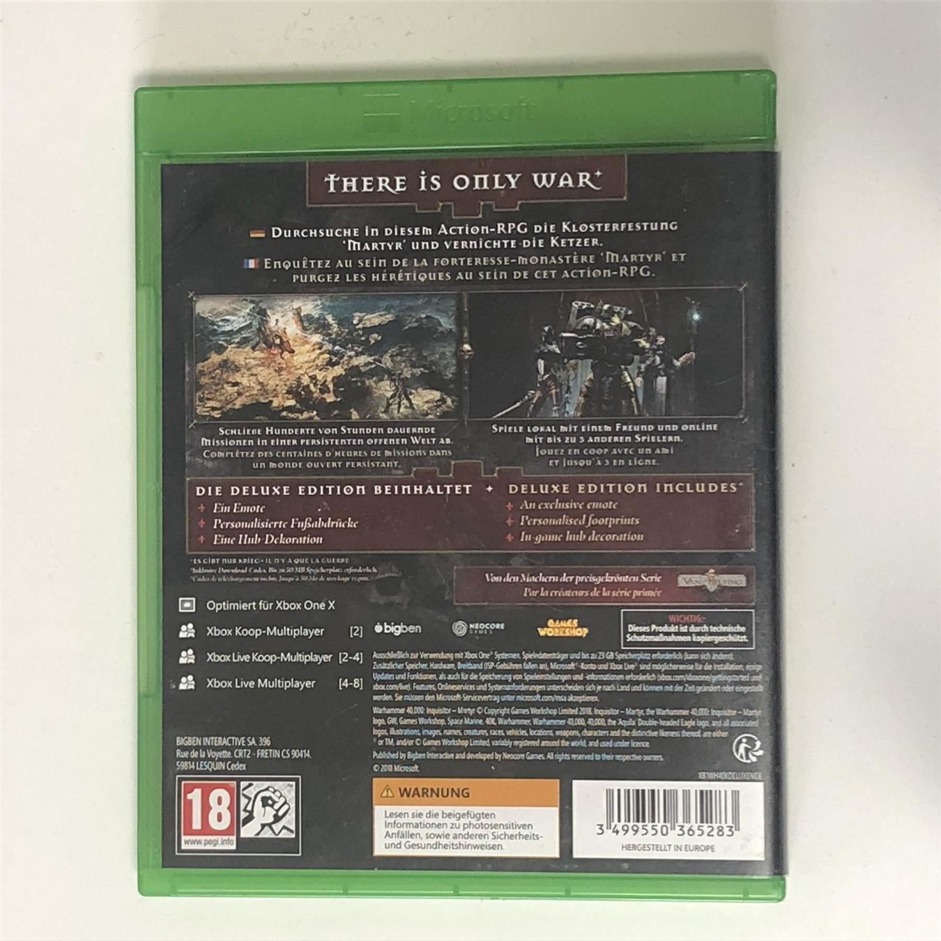 Microsoft Giochi: Inquisitor  Deluxe Edition XBOX ONE – Usato da Mollis venduto da GamingCorner 2