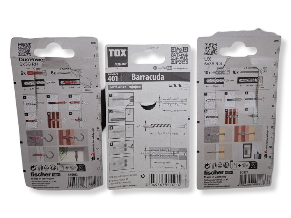 Kleines Heimwerkerpaket (Dübel, Schrauben & mehr) 5
