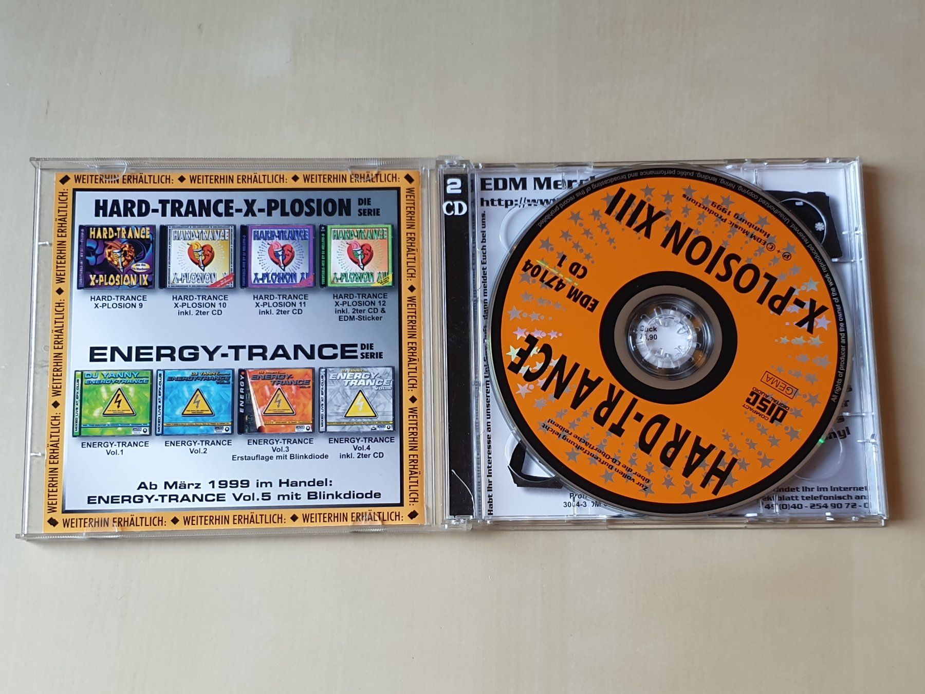 CDs: Hard-Trance X-Plosion XIII – D'occasion à Stansstad par collectorsshop 2