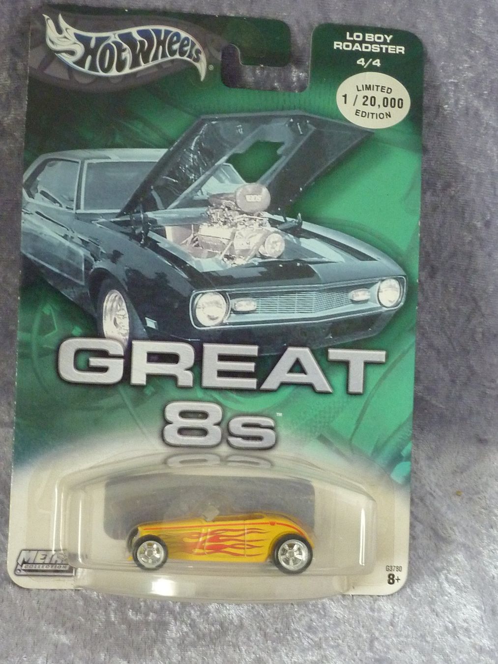 Hot Wheels Modellini d'auto: Hot Rod Great 8s  1:64 – Nuovo e nell'imballaggio originale da Dürrenäsch venduto da modellautos4you