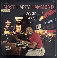 Jackie Davis: Most Happy Hammond LP. Schallplatte