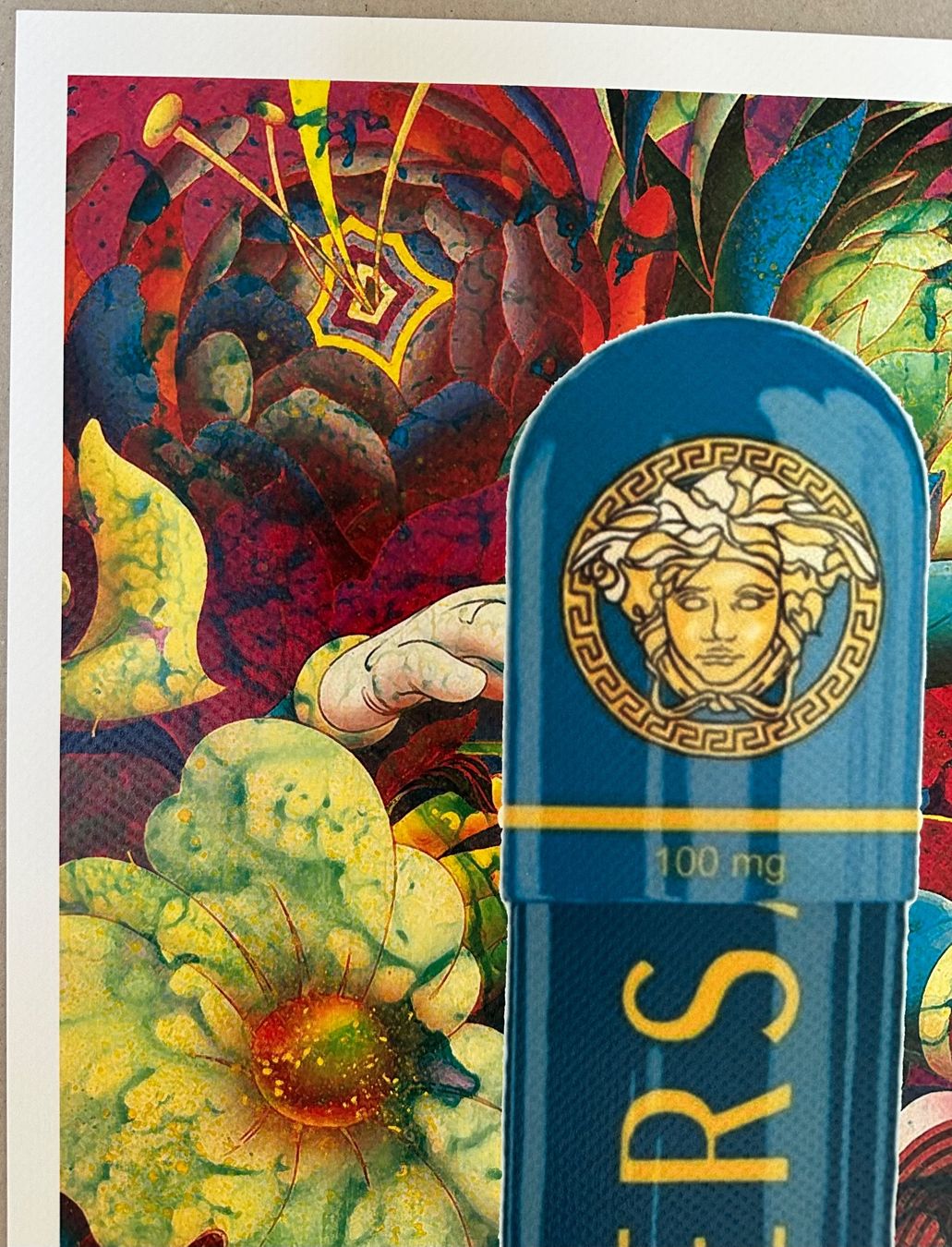 Poster & Bilder: Death: Versace Pill, signiert 26/100 – Neu (gemäss Beschreibung) aus Meilen von Smgdesign 3